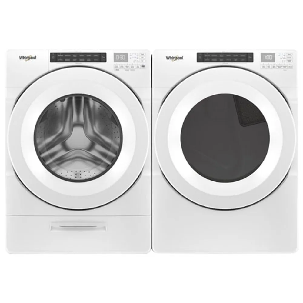 Whirlpool 5.2 Cu. Ft. High Efficiency Front Load Steam Washer (WFW5620HW) - White