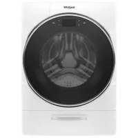 Whirlpool 5.8 Cu. Ft. High Efficiency Front Load Steam Washer (WFW9620HW) - White