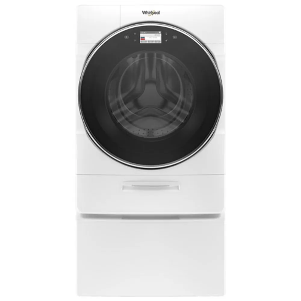 Whirlpool 5.8 Cu. Ft. High Efficiency Front Load Steam Washer (WFW9620HW) - White