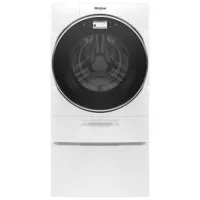 Whirlpool 5.8 Cu. Ft. High Efficiency Front Load Steam Washer (WFW9620HW) - White