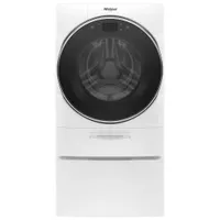Whirlpool 5.8 Cu. Ft. High Efficiency Front Load Steam Washer (WFW9620HW) - White