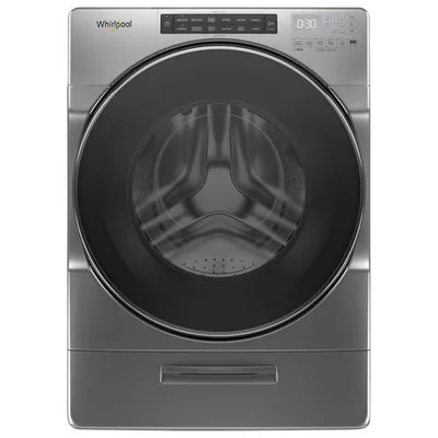 Whirlpool 5.2 Cu. Ft. High Efficiency Front Load Steam Washer (WFW6620HC) - Chrome Shadow