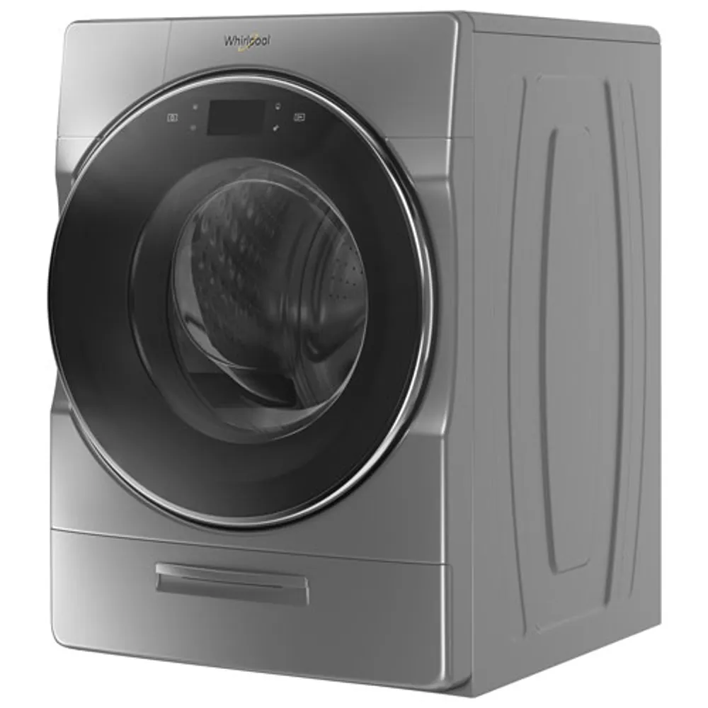 Whirlpool 5.8 Cu. Ft. High Efficiency Front Load Steam Washer (WFW9620HC) - Chrome Shadow