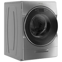 Whirlpool 5.8 Cu. Ft. High Efficiency Front Load Steam Washer (WFW9620HC) - Chrome Shadow