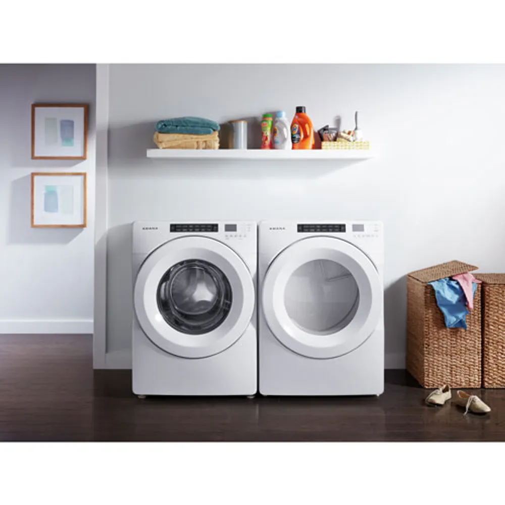 Amana 5.0 Cu. Ft. High Efficiency Front Load Washer (NFW5800HW) - White