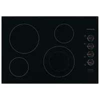 Frigidaire 30" 4-Element Electric Cooktop (FFEC3025UB) - Black