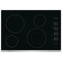 Surface de cuisson électrique lisse de 30 po de Frigidaire (FFEC3025US) - Acier inoxydable