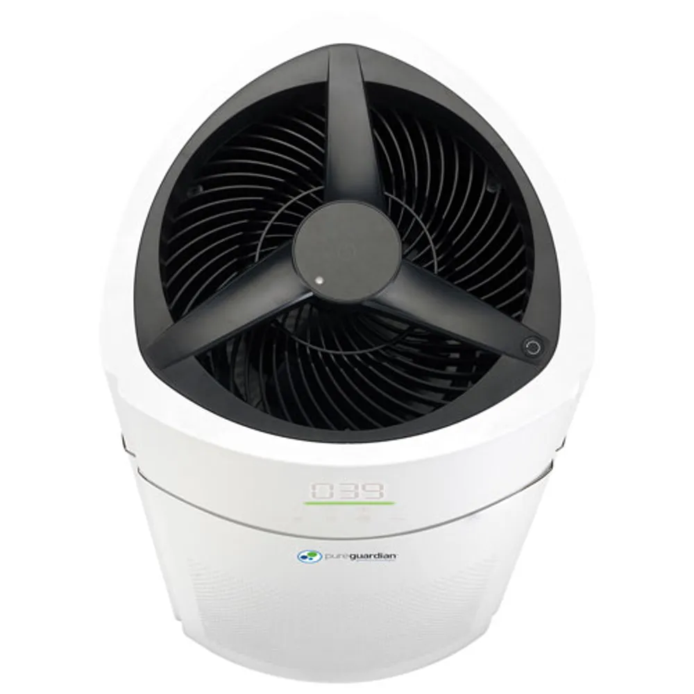 GermGuardian PureGuardian Tower Air Purifier with HEPA Filter - White
