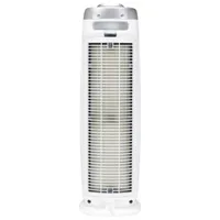 Purificateur d'air vertical 4-en-1 de GermGuardian avec filtre HEPA - Blanc