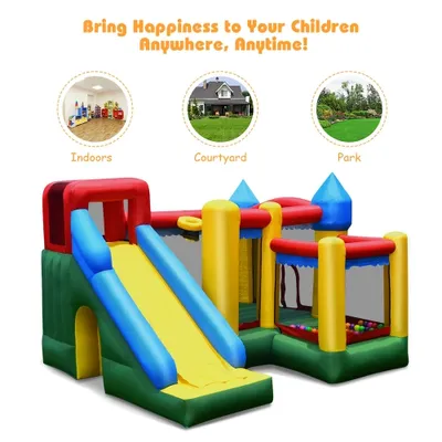 Costway Mighty Inflatable Bounce House Castle Jumper Moonwalk Bouncer NO  Blower | Bramalea City Centre