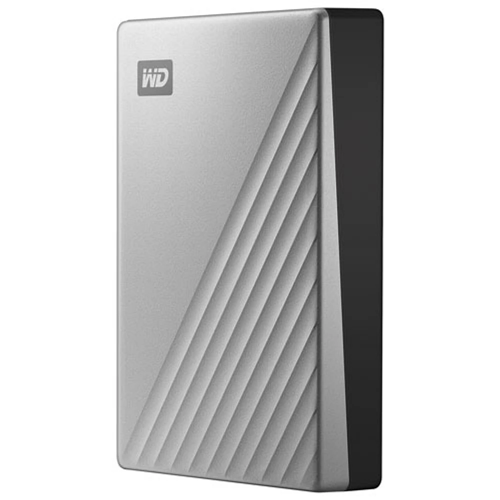 Disque dur externe portatif USB-C My Passport Ultra 2 To WD pour Mac (WDBKYJ0020BSL-WESN) - Argenté