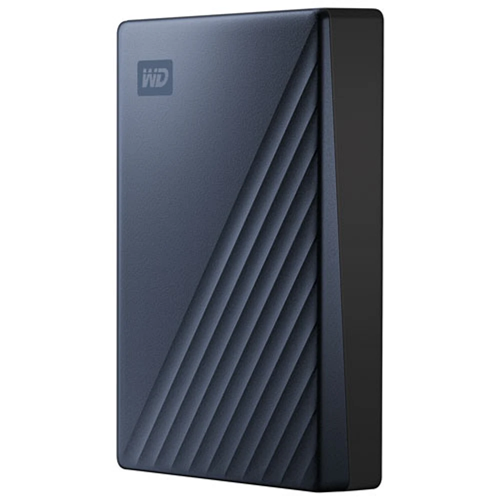 WD My Passport Ultra 2TB USB-C Portable External Hard Drive (WDBC3C0020BBL-WESN) - Blue