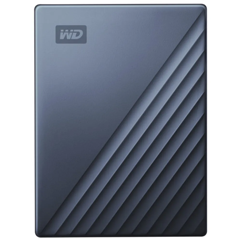 WD My Passport Ultra 2TB USB-C Portable External Hard Drive (WDBC3C0020BBL-WESN) - Blue