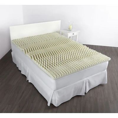 Surmatelas Cloud Ten Elite de 2 po en mousse Bodyform Orthopedic -Très grand lit -Exclusif Best Buy