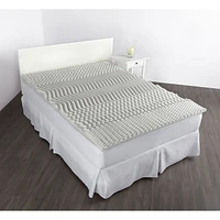 Surmatelas Cloud Ten Deluxe de 2,5 po de Bodyform Orthopedic - Grand lit - Exclusif Best Buy