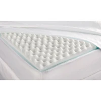 Surmatelas Cloud Ten Deluxe de 2,5 po de Bodyform Orthopedic - Grand lit - Exclusif Best Buy