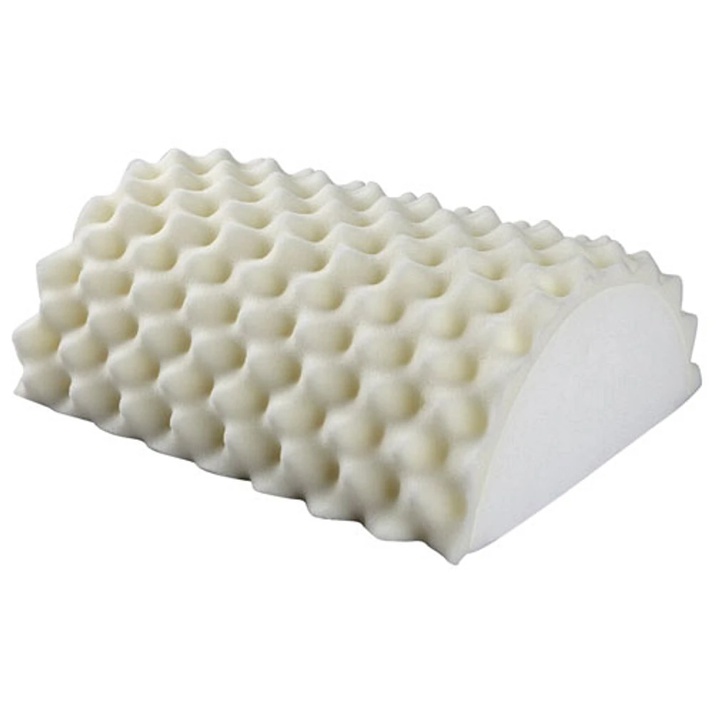Coussin pour genoux en mousse Cloud Ten de Bodyform Orthopedic - Blanc