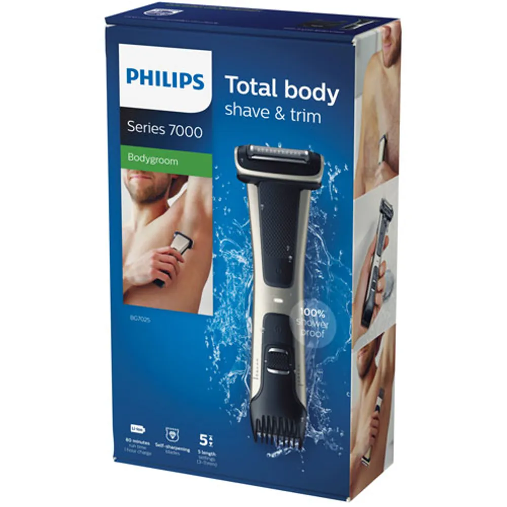 Philips Bodygroom Pro Series 7000 Wet & Dry Foil Shaver (BG7025/15)