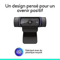 Caméra Web de jeu et de diffusion continue HD 1080p 30 ips C920S Pro de Logitech