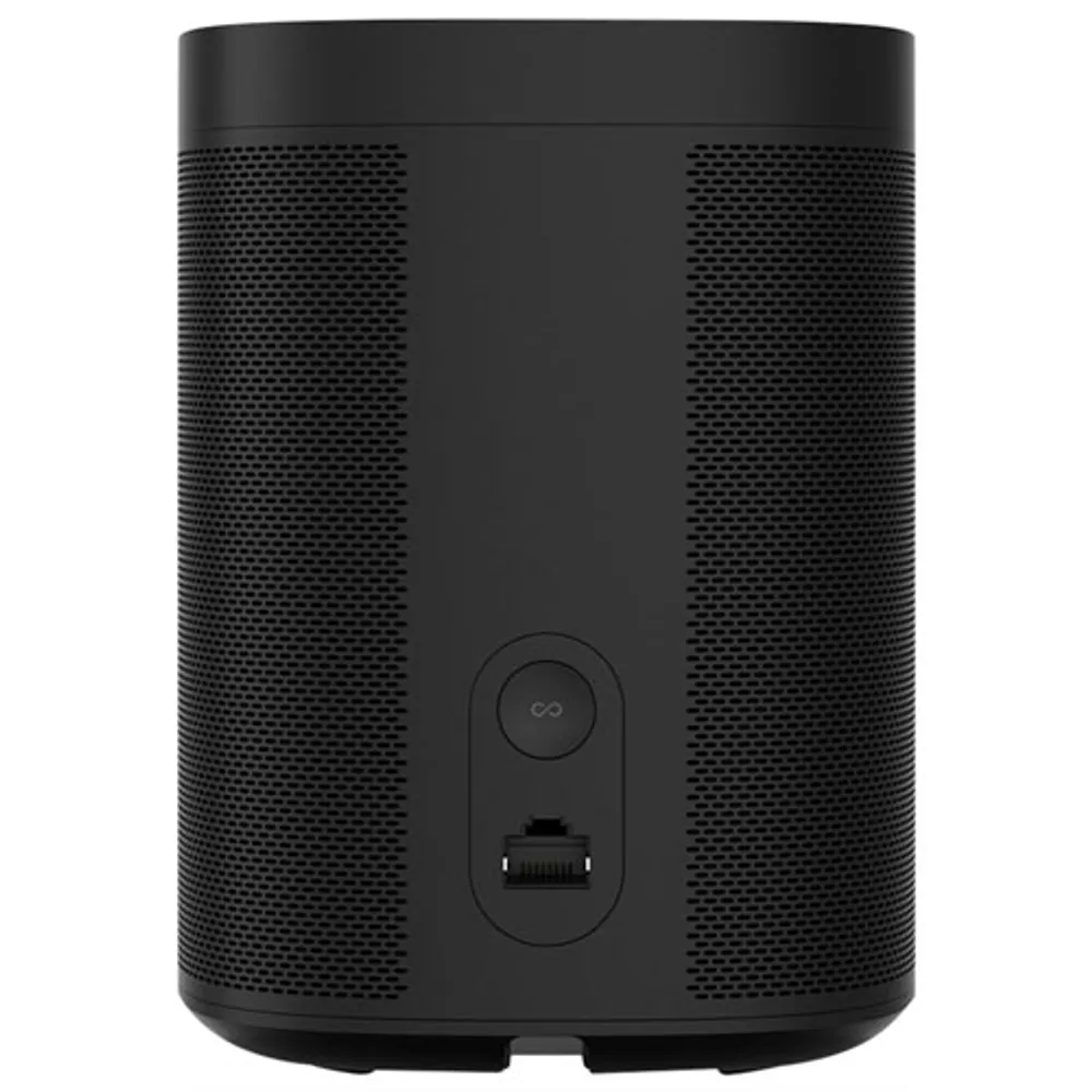 Sonos One (2nd Gen) Voice Controlled Smart Speaker w/ Amazon Alexa and Google Assistant - Black