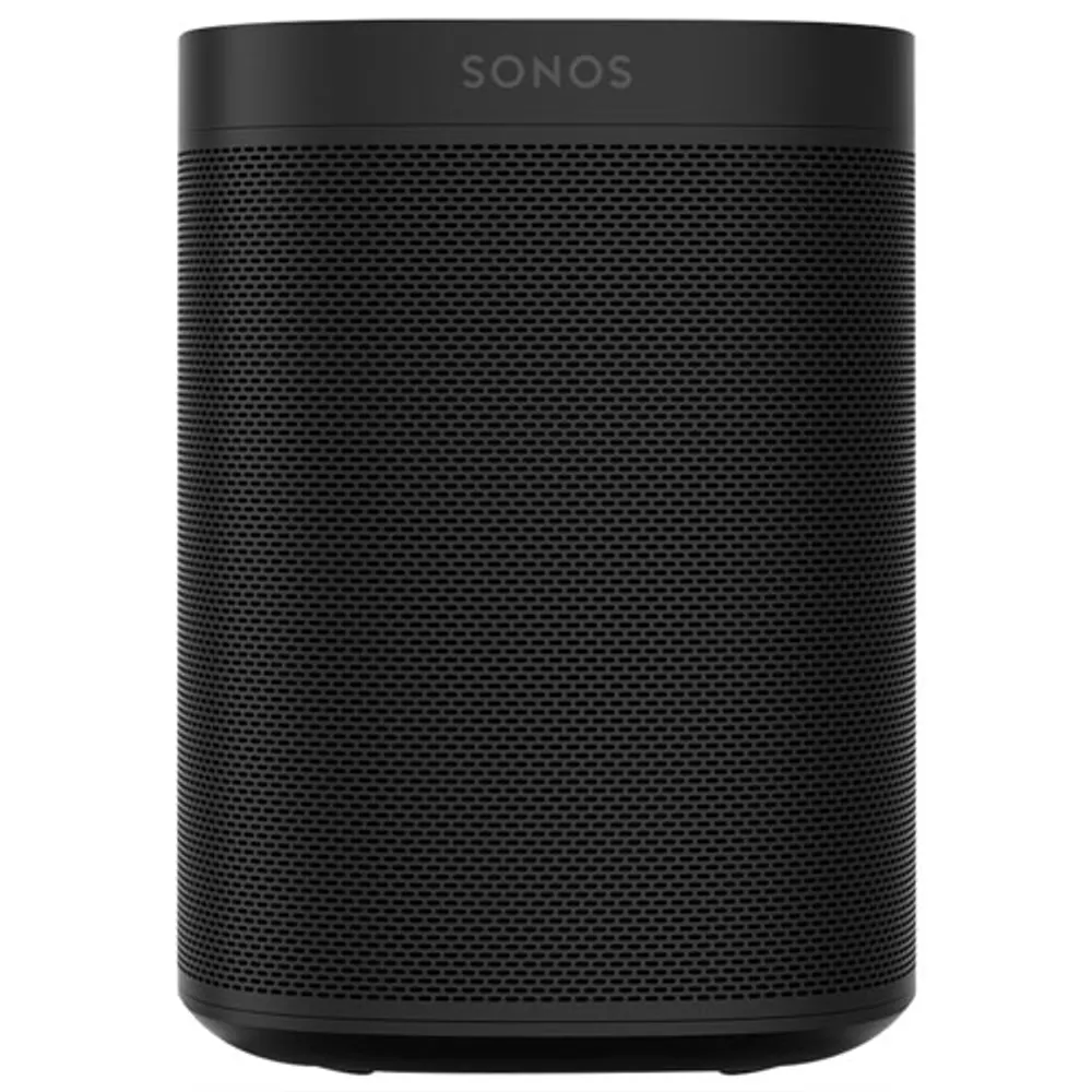 Sonos One (2nd Gen) Voice Controlled Smart Speaker w/ Amazon Alexa and Google Assistant - Black