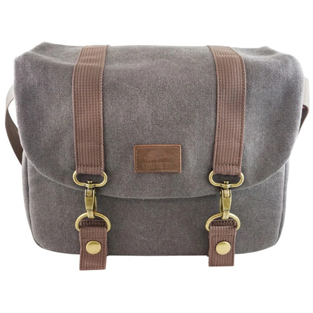 Roots 73 Flannel Digital SLR Camera Bag (RG20) - Grey/Brown