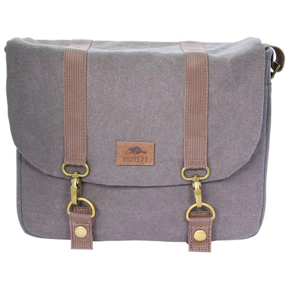 Roots Flannel Digital SLR Camera Bag (RG25) - Grey/Brown