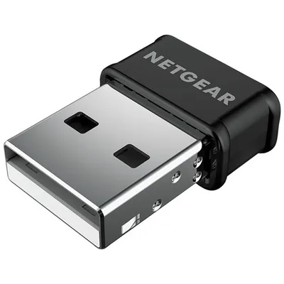 Netgear Wireless AC1200 Wi-Fi Dual Band USB Adapter (A6150-100PAS)