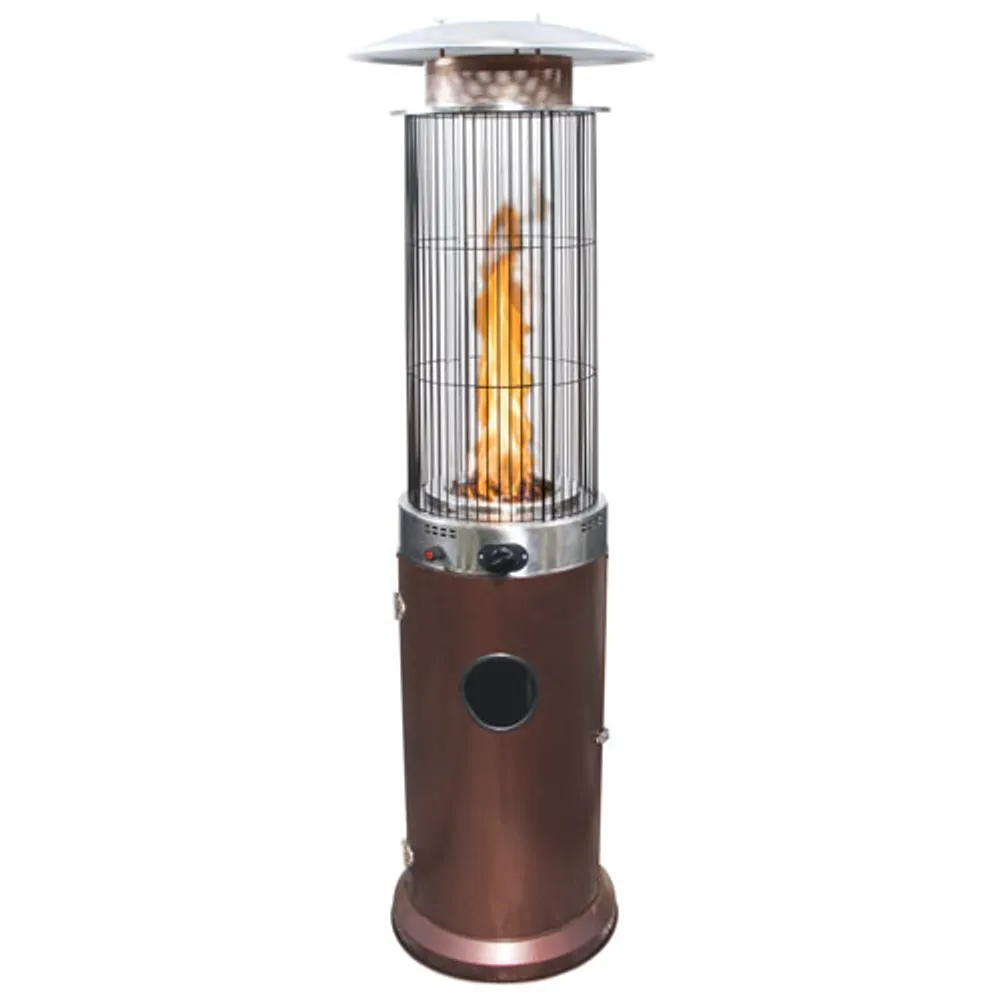 Paramount Venturi Spiral Flame Freestanding Propane Heater - 40,000 BTU - Bronze