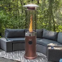 Paramount Venturi Spiral Flame Freestanding Propane Heater - 40,000 BTU - Bronze