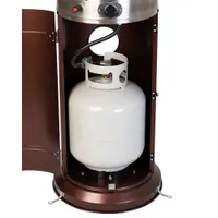 Paramount Venturi Spiral Flame Freestanding Propane Heater - 40,000 BTU - Bronze