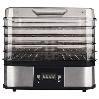 Déshydrateur à 5 plateaux d'Ecohouzng (ECH5402) - Acier inoxydable