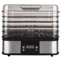 Ecohouzng 5-Tray Food Dehydrator (ECH5402) - Stainless Steel