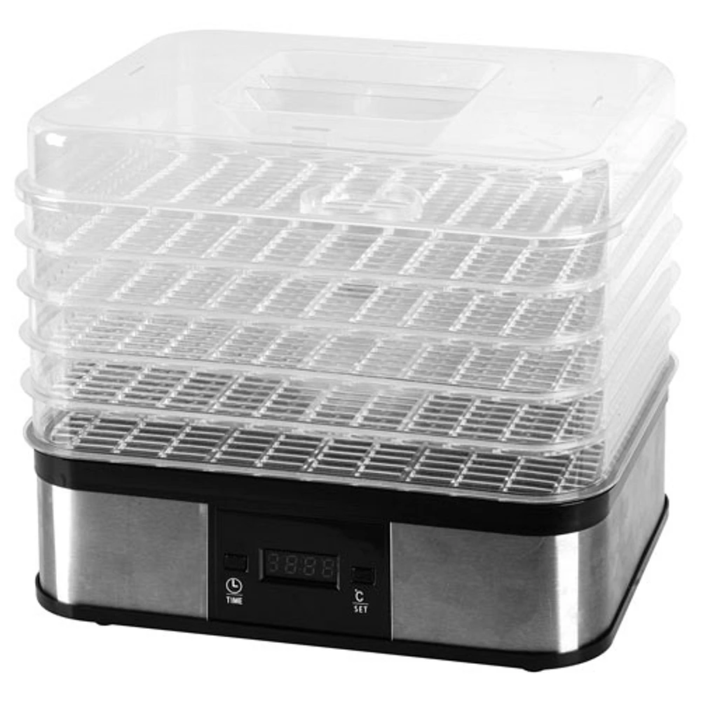 Déshydrateur à 5 plateaux d'Ecohouzng (ECH5402) - Acier inoxydable