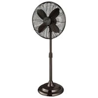 Ecohouzng Oscillating Pedestal Fan - 16" - Brown