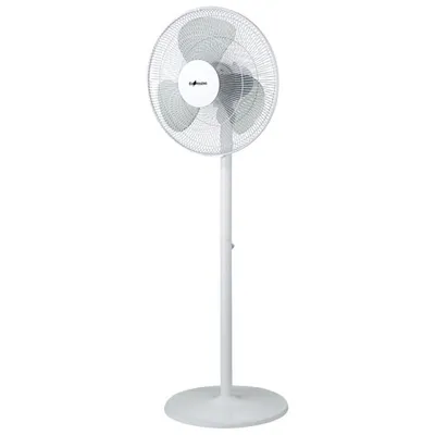 Ecohouzng Oscillating 2-in-1 Pedestal Fan - 16" - White