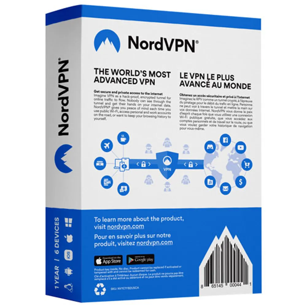NordVPN (PC/Mac) - 1 Year