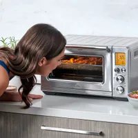 Breville Smart Oven Air Fry Convection Toaster Oven - 0.8 Cu. Ft./22.7L - Brushed Stainless Steel