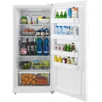 Insignia 13.8 Cu. Ft. Frost-Free Upright Convertible Freezer/Fridge (NS-UZ14WH0) -White -Only at Best Buy