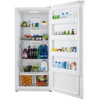 Insignia 21 Cu. Ft. Frost-Free Upright Convertible Freezer/Fridge (NS-UZ21WH0) -White -Only at Best Buy