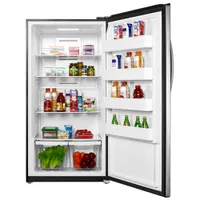 Insignia 17 Cu. Ft. Frost-Free Upright Convertible Freezer/Fridge (NS-UZ17SS0) -Stainless -Only at Best Buy