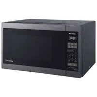 Panasonic Genius 1.3 Cu. Ft. Microwave (NNSC688S) - Black Stainless