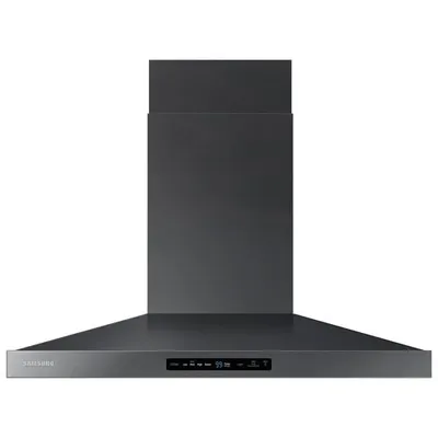 Samsung 36" Wall Chimney Range Hood (NK36K7000WG/AA) - Black Stainless - Open Box -Perfect Condition