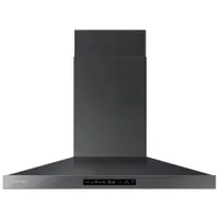 Samsung 36" Wall Chimney Range Hood (NK36K7000WG/AA) - Black Stainless - Open Box -Perfect Condition