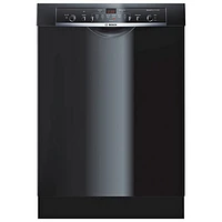 Bosch Ascenta 24" 50 dB Dishwasher w/ Stainless Tub (SHE3AR76UC) - Black - Open Box - Scratch & Dent