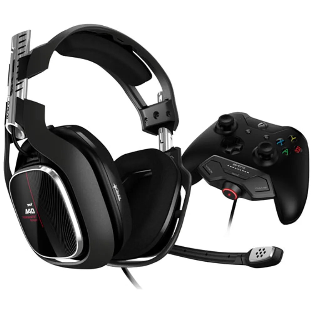 Casque de jeu A40 TR avec MixAmp M80 d'ASTRO Gaming pour Xbox One - Noir