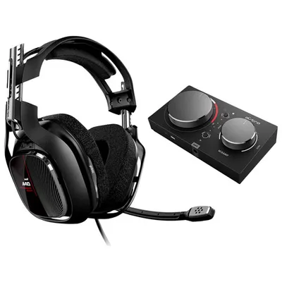 ASTRO Gaming A40 TR Gaming Headset + MixAmp Pro TR for Xbox One/PC - Black