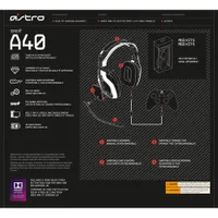 ASTRO Gaming A40 TR Gaming Headset for Xbox One - Black