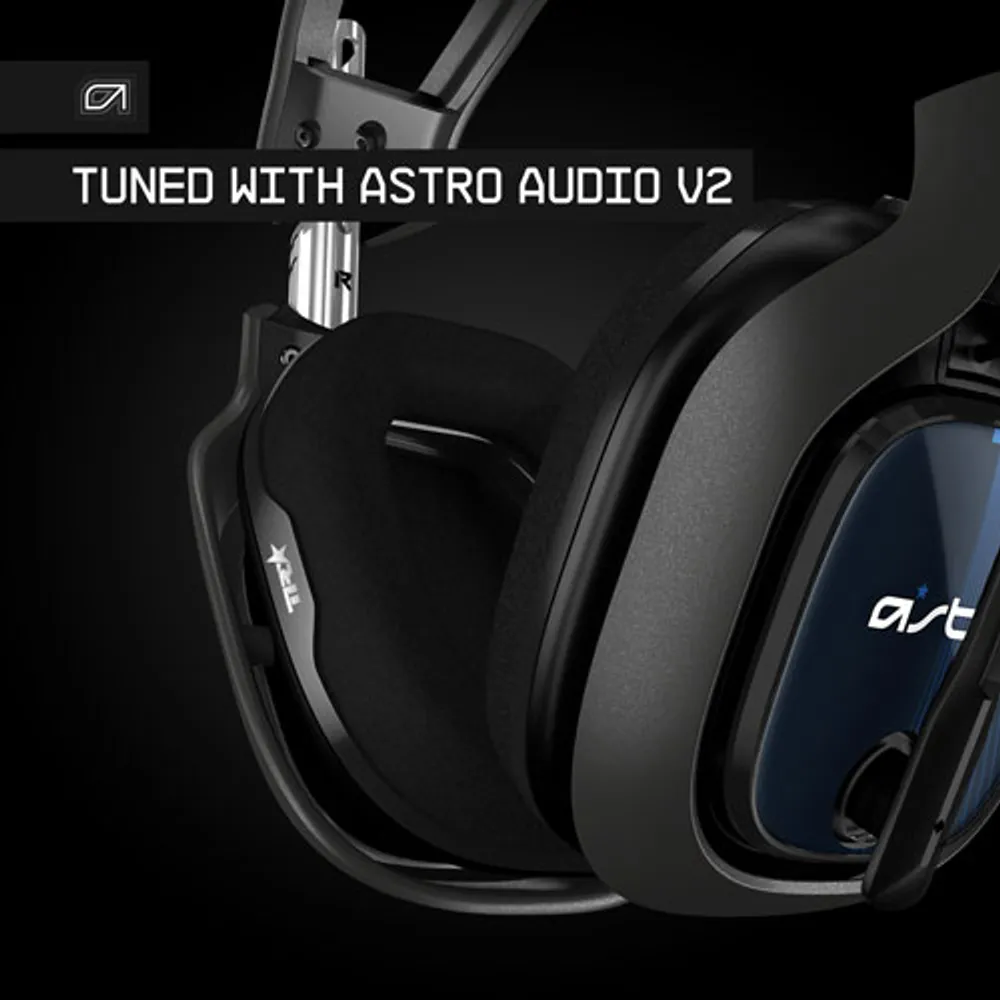 ASTRO Gaming A40 TR Gaming Headset + MixAmp Pro TR for PS4 - Black