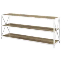 Winmoor Home 60" 2-Shelf MDF Bookcase